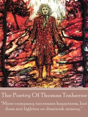 cover image of The Poetry of Thomas Traherne